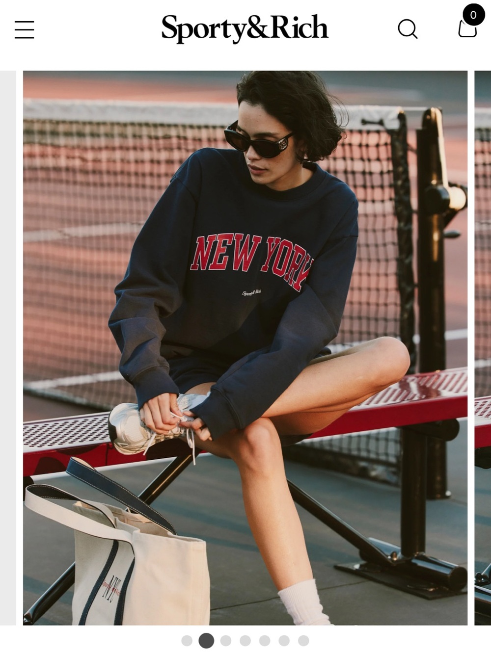 Sporty & Rich 🍎🌚 NEW YORK Crewneck